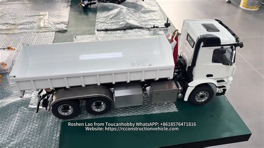 Lesu's New Masterpiece! The 1/14 6x6 Roll On/Off Dump Truck is Here — Are You Ready for It? 🔥#dumper #lesu #rc #model #new #machine | Toucanhobby