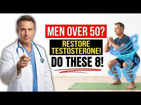 Men Over 50: 8 Lower Body Exercises That Boost Testosterone & Burn Belly Fat