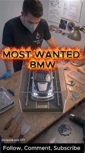 Most Wanted BMW M3 GTR Resin Encapsulation! 🏎️💎