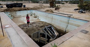 Microburst rips through Wonder Valley