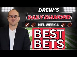 Best NFL Week 4 Predictions and Picks | Drew's Daily Diamond | NFL Betting Tips | 9/28/25