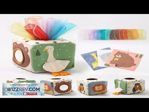 Montessori Toys Magic Cotton Animal Tissue Box Kids Finger Exercise Busy Board