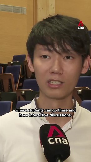 The Nanyang Technological University’s latest zero-energy building is also Asia’s biggest wooden building. The new facility, named Gaia, will house the university’s business faculty. | CNA