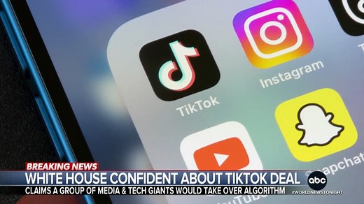 The White House announced a new details in possible agreement over TikTok that would give U.S. companies control over the algorithm with Americans on the board overseeing U.S. operations. Christiane Cordero reports. https://abcnews.link/oT6AoWQ | ABC World News Tonight with David Muir