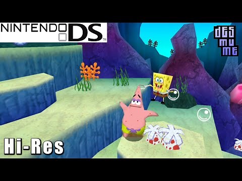 SpongeBob's Atlantis SquarePantis - Nintendo DS Gameplay High Resolution (DeSmuME)