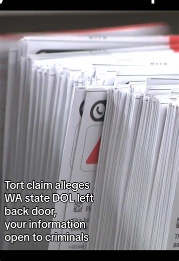 Washington State DOL Faces Tort Claim Over Security Flaw