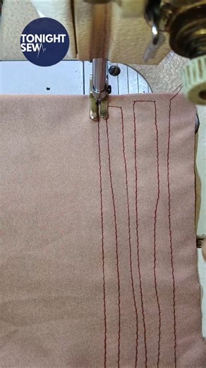 BRILLIANT TIPS ✨ Learn to Sew Straight Stitch for Beginners #sewing #shorts #sewingforbeginners