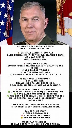 James T. Conway – The Commandant at War