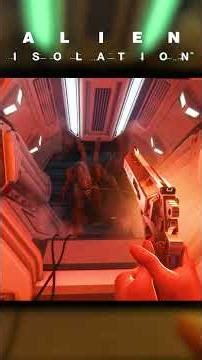 When the Alien panic takes over 😱 #AlienIsolation #BlindPlaythrough