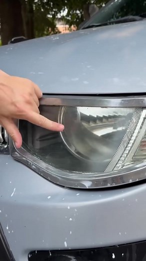 1.1K views | The miracle trick to restore foggy headlights Shine like new #CaliGarage #CarDetailing #HeadlightFix | Creative Tips | Facebook