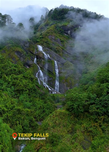 The Beauty of Tekip Falls - Bakun, Benguet 🌿😍 #Tekipfalls #bakunbenguet #TamsUp | Tamsup.