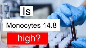 Is Monocytes 14.8 high, normal or dangerous? What does Monocytes level 14.8 mean?