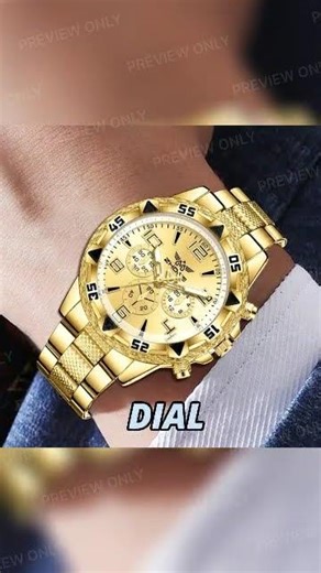 Stay on Time in Style With This 2-Piece Men’s Watch Set ⌚✨