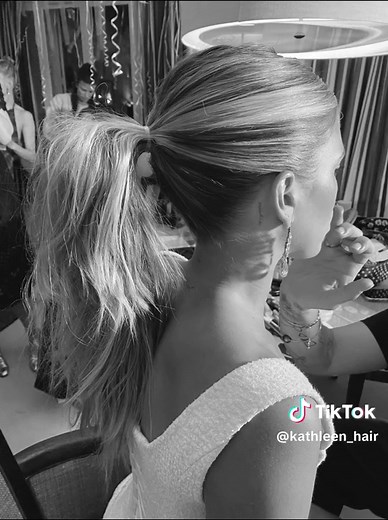 Sofia Richie Party Pony Hairstyle Tutorial