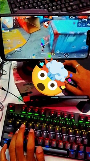 1vs2 🤯😱 PC ❌ mini pc ✅😰 How to keyboard mouse game 🎯 play video New free fire video #gaming