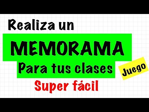 Create a super easy educational MEMORAMA. Educational and teaching material. Educational game for...