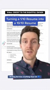 Outdated CV format TURNING into New and Clean Format - 🥰HERE AT @CraftingYourCV we offer the most affordable Online Writing Services…. PM US TO GET STARTED 💙 | Crafting Your CV