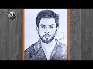 How to Draw a Boy Face | Easy Pencil Sketch | Realistic Portrait Drawing