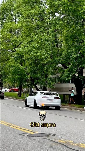 New Supra vs old Toyota Supra 🤯 #toyotasupra #toyota #supra #turbo #supramk4