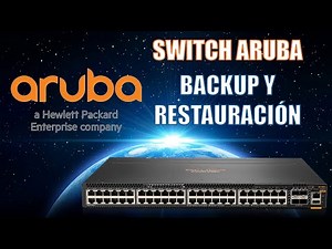 HPE Aruba Switch - Backup and Restore (TFTP Server) (ArubaOS)