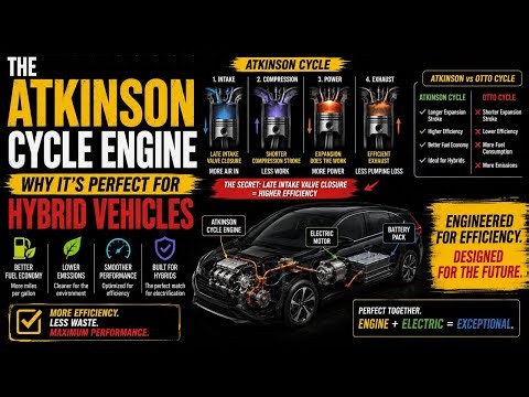 The Atkinson Cycle Engine Why Its Perfect for Hybrid Vehicles