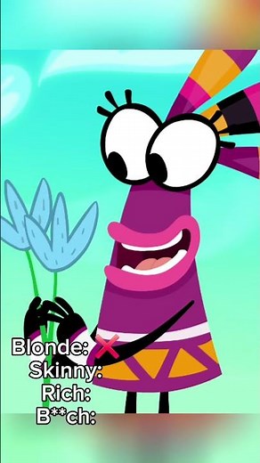 Blonde? Skinny? Rich? B**ch?