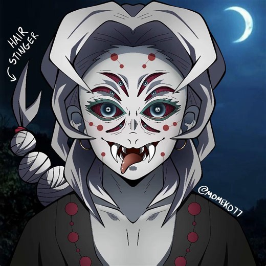 Creepy Rui Redesign from Demon Slayer: A Horror Twist