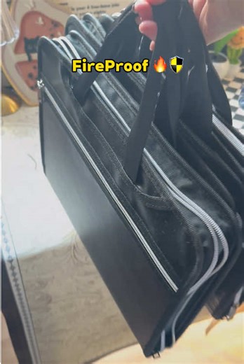 Fireproof Binder for Important Documents