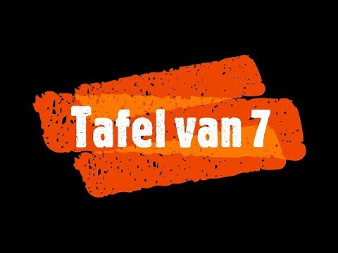 Tafel van 7 oefenen