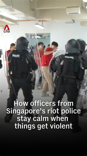 150K views · 1K reactions | How do officers from Singapore's Police Tactical Unit stay calm when things get violent? CNA's Noah Kong spent a day with the elite unit to find out. #sgnews #singapore | CNA | Facebook