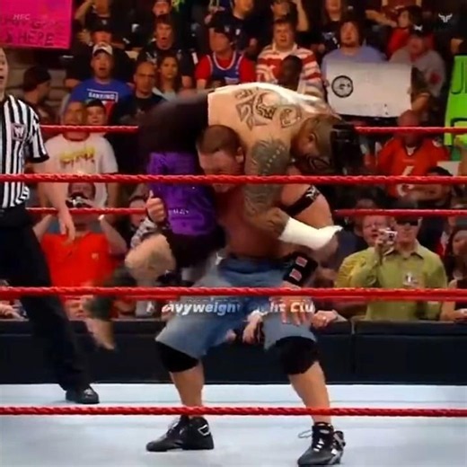 John Cena & Jeff Hardy vs JBL & Umaga | WWE RAW May 26, 2008 #wwe #shorts #viral #wwefan #trending