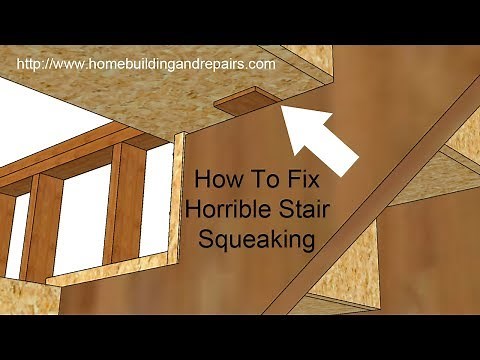 How To Fix A Squeaking Stairway - Home Repair Ideas