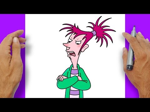 How to Draw MOODY MARGARET Easy Step-by-step | Horrid Henry