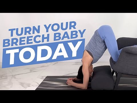 How to turn breech baby INSTANTLY | 8 Exercises To Turn Breech Baby Naturally (Breech Tilt + More)