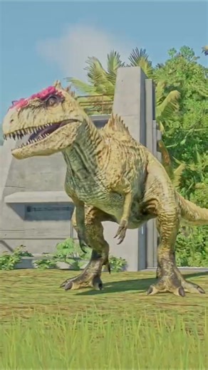 Giganotosaurus Vs Acrocanthosaurus | Jurassic World Evolution 2