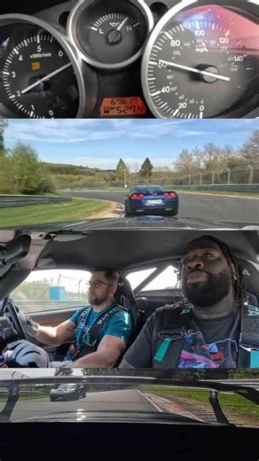 Mazda MX-5 Turbo Nürburgring Close Call