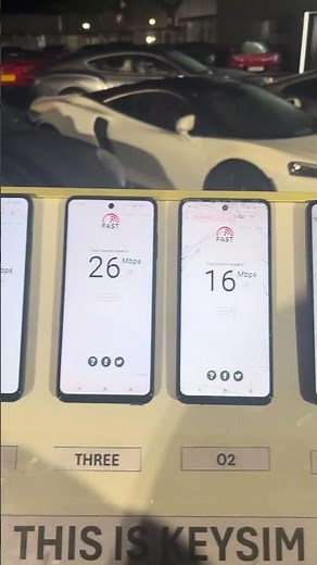 Arnold Clark Altrincham mobile network speed test Vodafone O2 EE and Three on IoT SIM