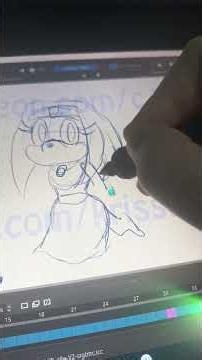 Quick Sketch Tikal the Echidna #art #sth