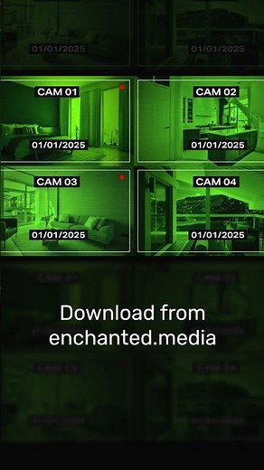CCTV Security Camera Overlay for Premiere Pro
