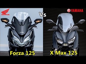 Honda Forza 125 vs Yamaha X-Max 125 Comparison |TM
