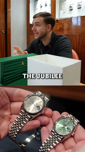 The Rolex Datejust 36 beats the 41.