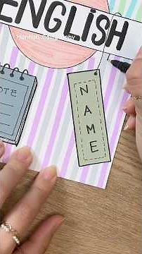 Front page idea: English ⭐️ | Creative & Easy Designs