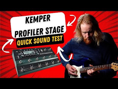 Kemper Profiler Stage - Quick Test - Hi Gain Lead Tones (No Talking)