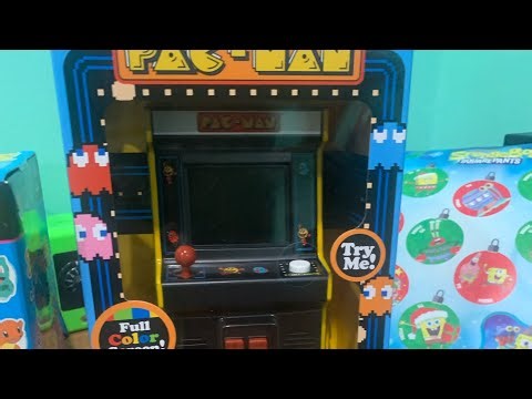 PAC man arcade game unboxing