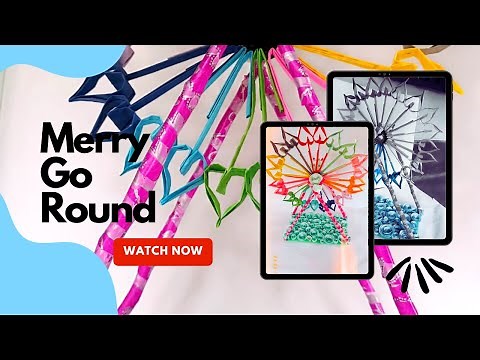 DIY Paper Merry-Go-Round: How to Make a Whimsical Spinning Carousel!