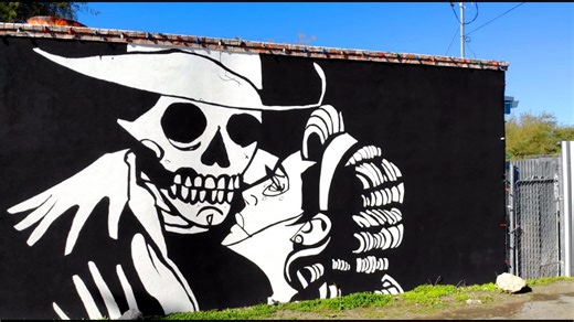 Surreal Urban Murals and Street Art in Tucson, Arizona