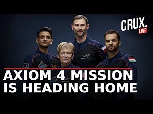 NASA LIVE | Axiom 4 Mission | Private Astronauts Leave The International Space Station | SpaceX