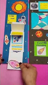 How to make a solar system lapbook #creativebutterfly #lapbook #solarsystem