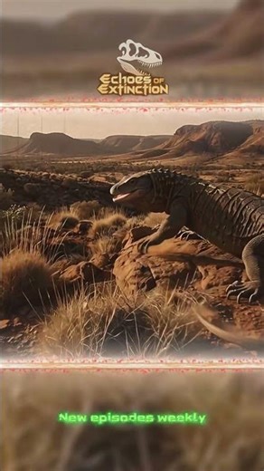 Megalania | The Extinct Giant Reptile From Hell | Humans Faced This?