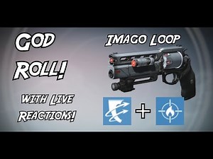 Destiny: Imago Loop GOD ROLL Drop w/ Live Reactions!